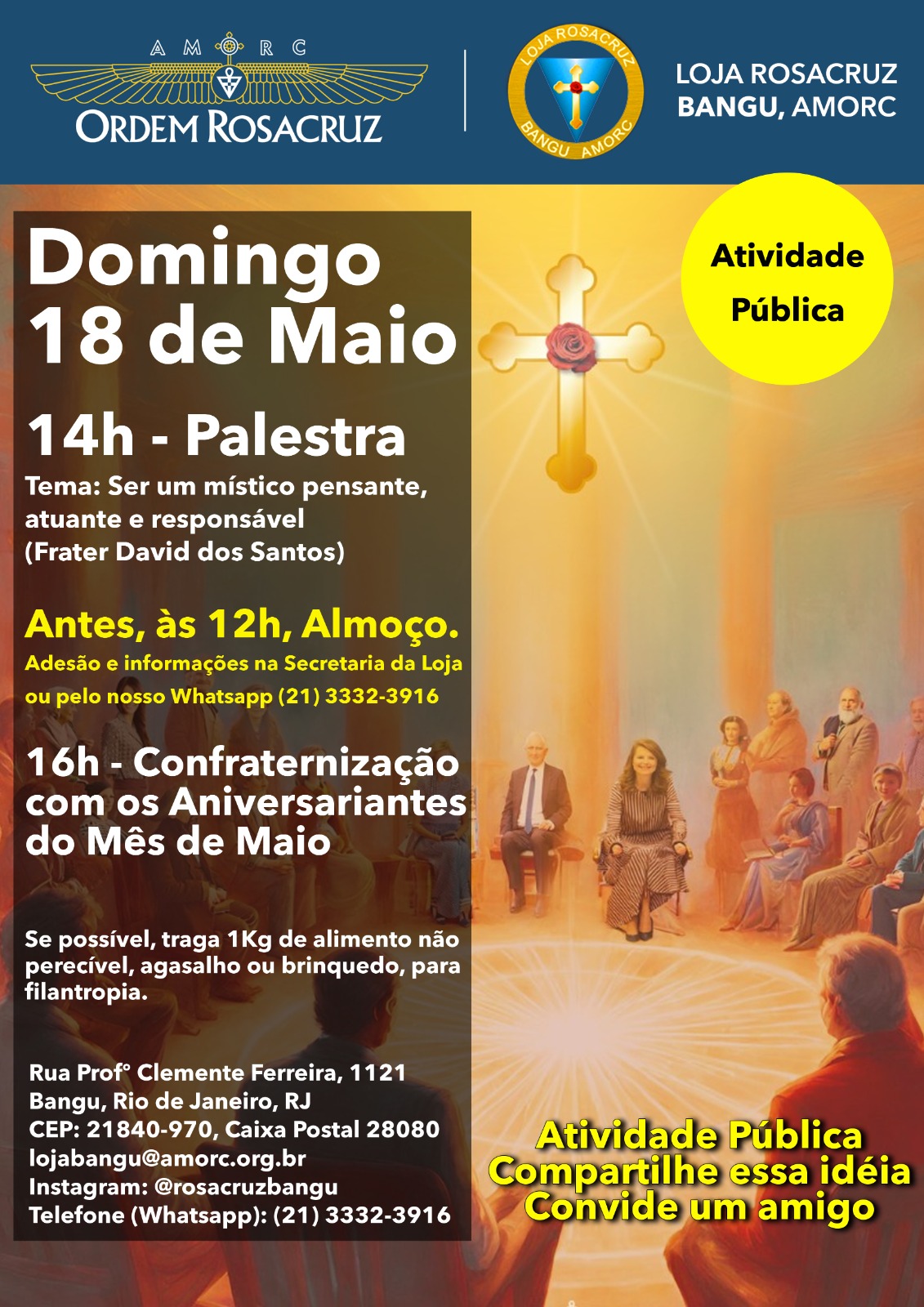 Ser um místico pensante, atuante e responsável