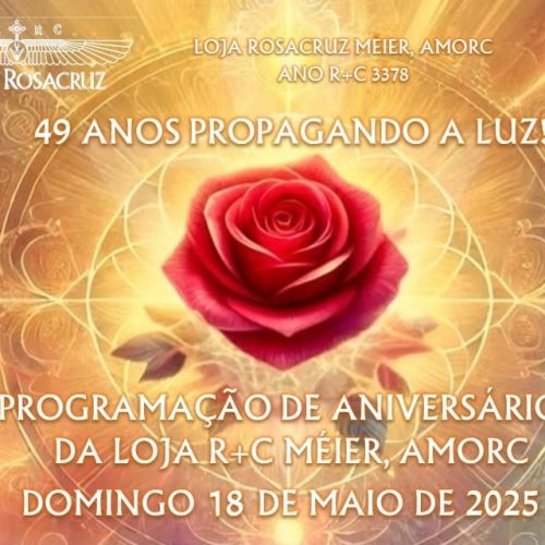 49º aniversário da Loja Roscruz Meier – AMORC